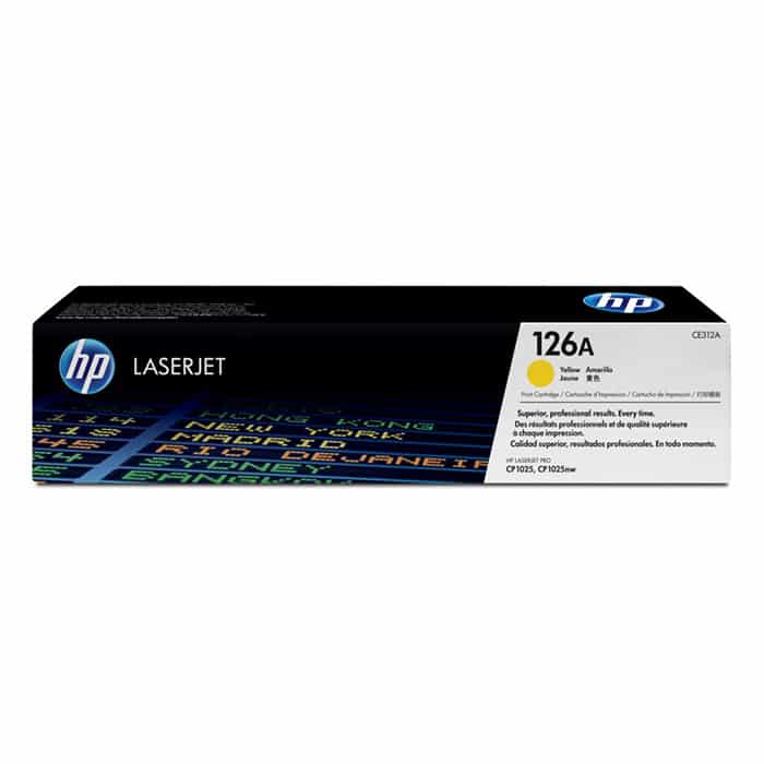 HP 126A Yellow Toner HP 126A Yellow Toner