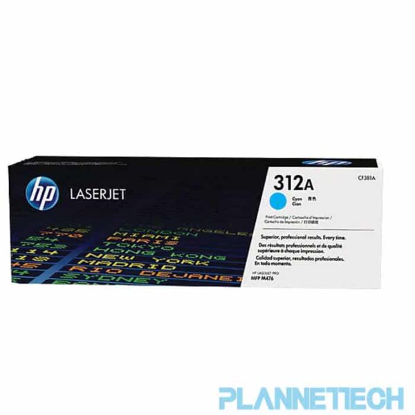 HP TONER CF381A – 312A CYAN