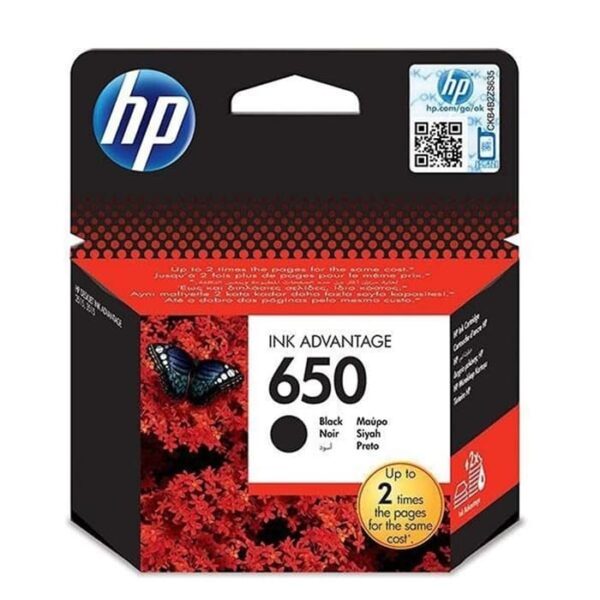 HP 650 Black Cartridge